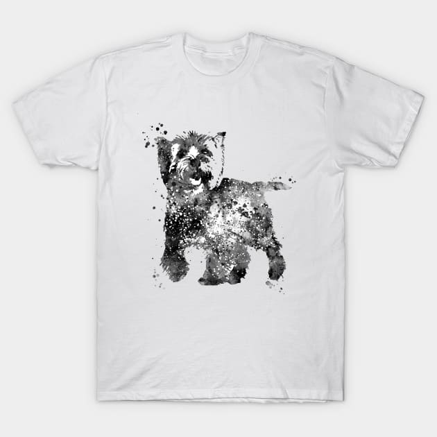 Cairn Terrier T-Shirt by RosaliArt